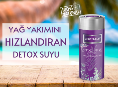 Comfi-Day Kapsül 60 Adet &  Yağ Yakımını ve Metabolizma Hızını Destekleyen Detox Suyu